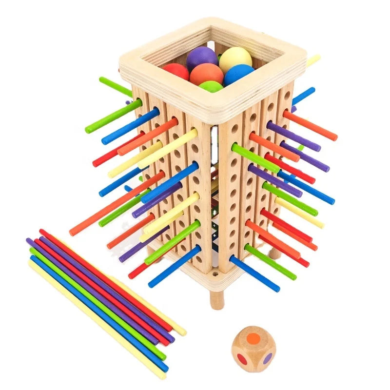 Brain Development Thinking Training Paper Puzzles Shape Number Matching Toy