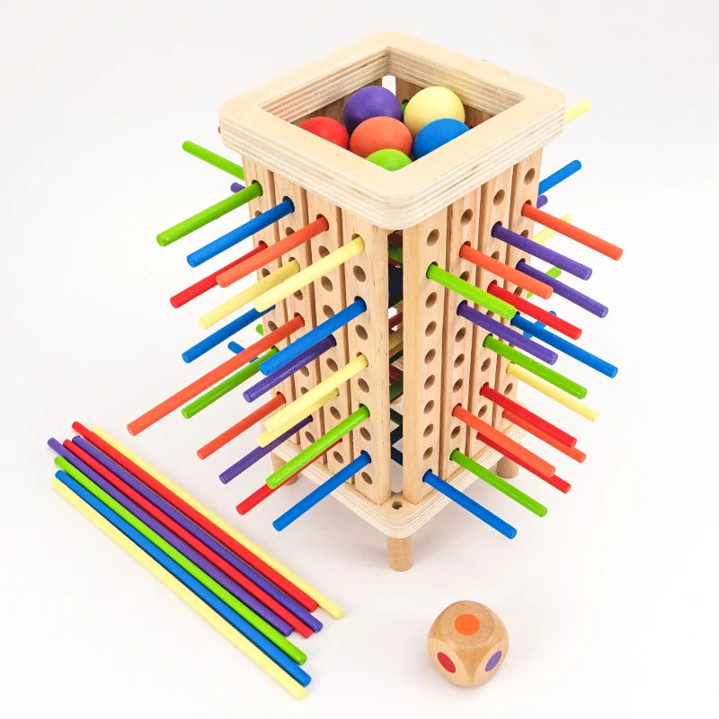 Brain Development Thinking Training Paper Puzzles Shape Number Matching Toy