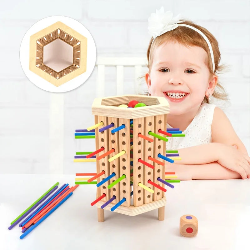 Brain Development Thinking Training Paper Puzzles Shape Number Matching Toy