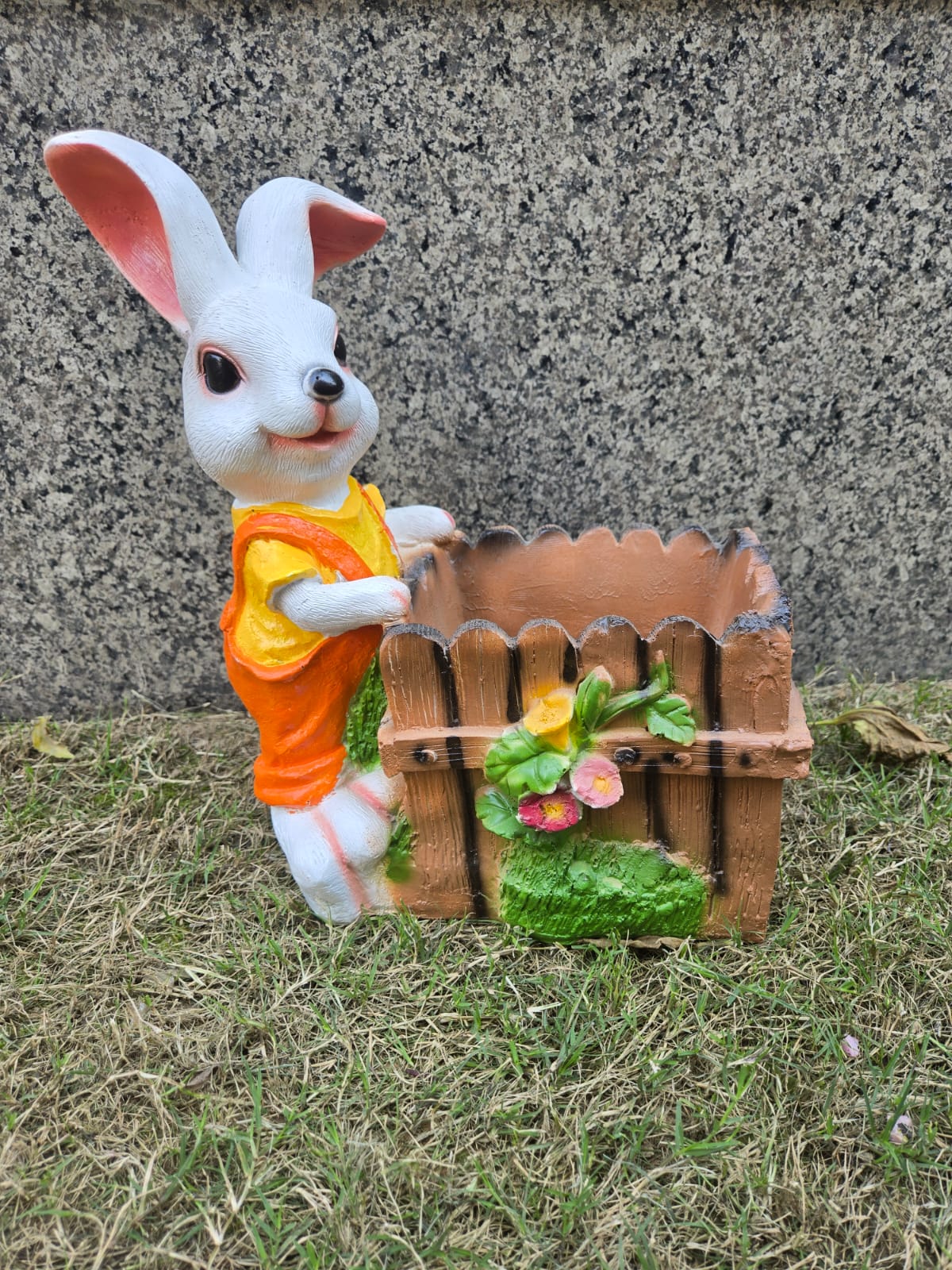 Rabbit Garden Planter Pot for Home & Outdoor Decor