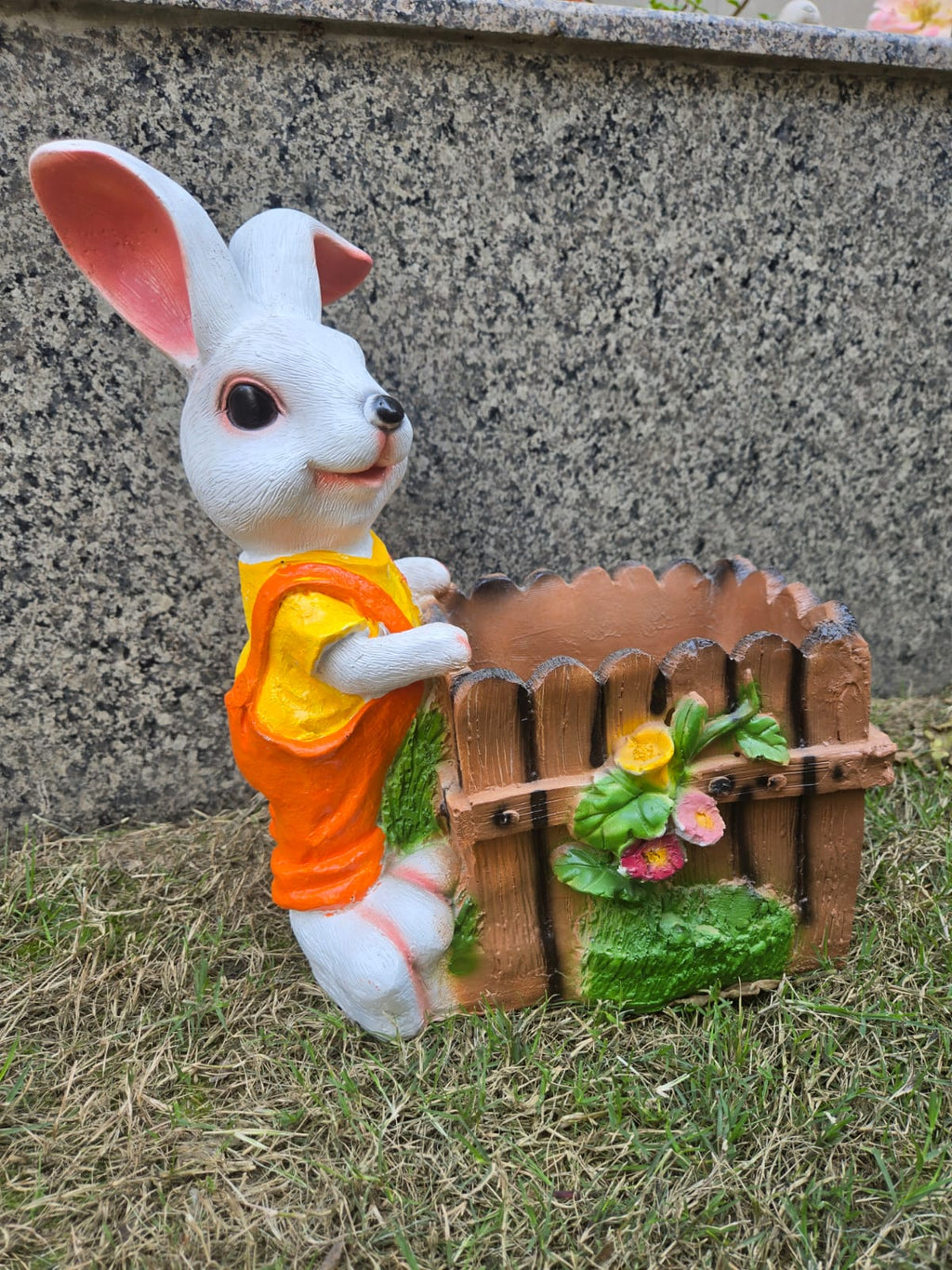 Rabbit Garden Planter Pot for Home & Outdoor Decor