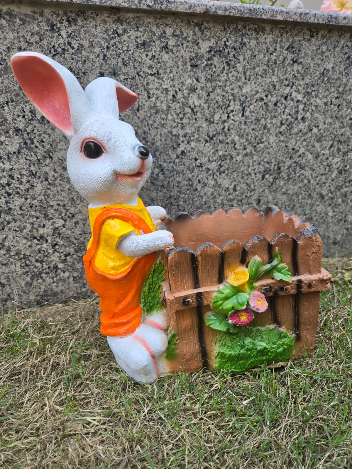 Rabbit Garden Planter Pot for Home & Outdoor Decor