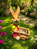 Rabbit Designer Planter Pot for Garden Decororation | Animal Showpiece for Home & Outdoor
